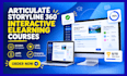 turn training to interactive elearning scorm articulate storyline 360 course lms