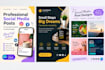 design professional social posts in canva