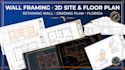 do wall framing plan 2d site and floor plan retaining wall grading plan florida
