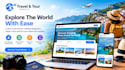 create a tour website with booking ready pages