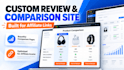build a custom review and affiliate comparison website