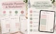 create clean canva planners, pdfs and printable designs