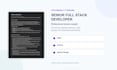 write an ats optimized resume for software developers