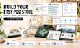 printful, printify integrations with etsy store along with products setup
