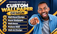 create stunning wall mural wallpaper design wall decor feature wall