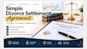 draft simple divorce settlement agreement and marital settlement