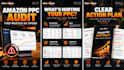 audit amazon PPC account, find wasted ad spend and provide a strategy