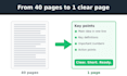 summarize your long pdfs and texts