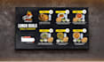design animated digital menu board and restaurant tv menu screen