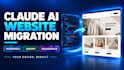 migrate claude HTML website claude ai to wordpress claude to shopify squarespace