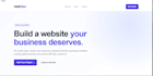 create HTML website page