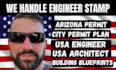 do city permit drawings as arizona architect structural drawings engineer stamp