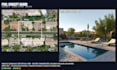 design a custom backyard pool concept and 3d render