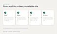 do a technical and local SEO audit and fix your website issues