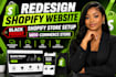 redesign shopify website, black friday shopify store setup, woocommerce store