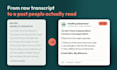 turn your podcast or youtube video into linkedin posts and x threads