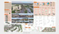 a professional architectural presentation board