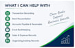 do bookkeeping, bank reconciliation and financial reporting