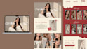 design a ugc portfolio website in canva