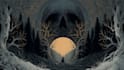 create dark art, metal, gothic illustration