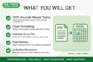 convert scanned PDF to clean and editable excel spreadsheet