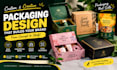 do packaging design, rigid box, subscription box, mailer box, food packaging