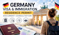 provide germany visa, immigration and residence permit document consultation