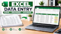 do excel data entery,spreadsheet formatting and PDF to excel