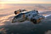 design a sci fi spaceship art
