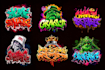 make graffiti logo or graffiti illustration