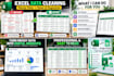 transform messy excel data into cleanand organized sheets