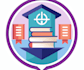 design a language learning app logo with a global speech mark