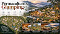 design permaculture and glamping site 3d layout master plan