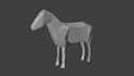 model texture and rig low poly 3d ps1 style model