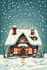 create stunning christmas winter illustration artwork