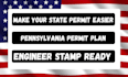do city permit drawings as pennsylvania architect permit plan engineer stamp