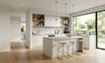 create a 3d kitchen design and render