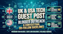 tech guest post and blogger outreach UK USA websites