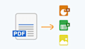 convert PDF and excal