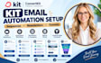 setup convertkit email sequence kit automation kit email funnel