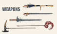 create stylized 2d game props and concept art