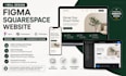 figma squarespace prototype homepage website redesign conversion fluid engine