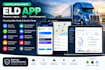 develop eld app, electronic logging, hos and fleet management software