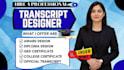 design university, high college transcript, ged certificate college transcript