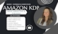 do book formatting, kindle and paperback interior formatting