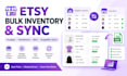 etsy supplier bulk inventory image updates variation import synchronization