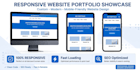 build a responsive modern website with html CSS and javascript