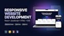 build responsive websites using react HTML CSS and javascript