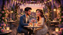 do awesome 3d pixar style ai romantic proposal animation video