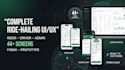design a complete ridesharing app for rider driver and admin